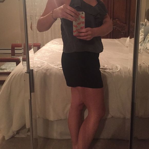 Black and Grey Express Romper - Picture 4 of 4